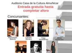 Almuñécar ultima los preparativos para celebrar el I Concurso Internacional de Piano