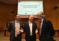 Responsables municipales de la provincia participan en una  jornada informativa sobre el Callejero Digital de Andalucía