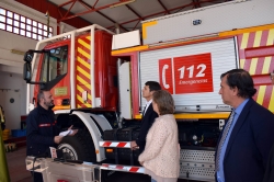 El Parque de Bomberos de Guadix moderniza su flota de vehículos con una nueva Bomba Forestal Pesada