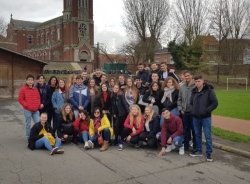 Una veintena de estudiantes y profesoras del IES Antigua Sexi de Almuñécar visitan Armentieres (Francia)
