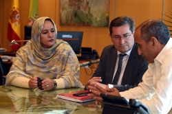 El presidente de la Diputación de Granada muestra su apoyo al pueblo saharaui