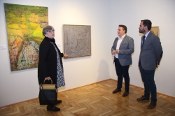 La pintora Rosa Vallecillos expone en ‘Madre Tierra’ su visión más pura de la La Alpujarra