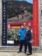 EL C. ATLETISMO ALMUÑÉCAR EN LA X RUTA DE LAS FORTALEZAS DE CARTAGENA, 54 KM.