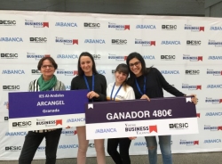 Un equipo de alumnas del IES Al Andalus galardonadas en la final del Young Business Talents