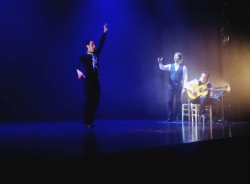El bailaor David Pérez presenta en Almuñécar su espectáculo “Puntal”