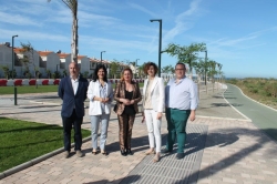 La Secretaria de Estado de Turismo visita la nueva zona hotelera de Salobreña