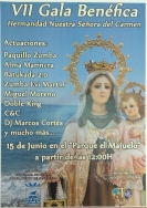 Una Gala benéfica en El Majuelo recauda fondos para la salida de la Virgen del Carmen