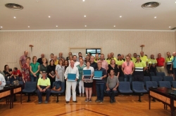 LOS TRABAJADORES MUNICIPALES JUBILADOS EN EL ÚLTIMO AÑO RECIBEN UN HOMENAJE