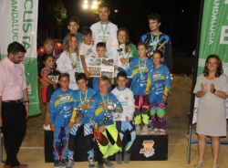 Almuñécar coronó a los campeones andaluces de BMX 2019