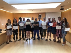 Un curso para desempleados forma a una quincena de alumnos y alumnas en Servicios de Restaurante Bar