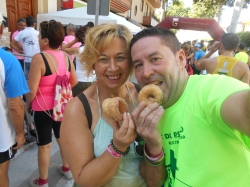 EL C. ATLETISMO ALMUÑÉCAR EN LAS CARRERAS DE ROQUETAS, ALMERIMAR Y VÉLEZ DE BENAUDALLA.