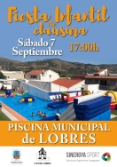 La piscina de Lobres clausura la temporada con una fiesta acuática para todos los públicos