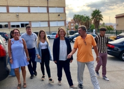 El Ayuntamiento de Motril presenta  las obras de mejora acometidas en  el colegio público Francisco Mejías
