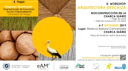 La Charca de Suárez acoge el II workshop ‘Arquitectura Descalza’  con talleres de anea y construcción