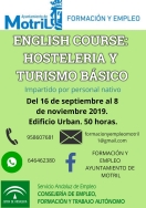 El Área de Formación y Empleo del Ayuntamiento de Motril pone en marcha un nuevo curso gratuito de de formación de Inglés Básico