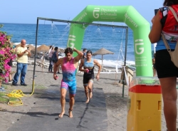 El cordobés Nicolás Puertas y la onubense Rocío Espada, campeones de Andalucía Triatlón Cross 2019