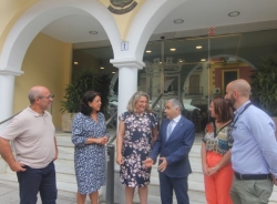 El gobierno de Almuñécar traslada las demandas en Educación, Deportes y Políticas Sociales al delegado provincial de la Junta de Andalucía