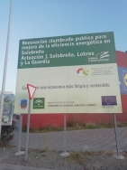 La primera fase del cambio del alumbrado público de Salobreña por otro más eficiente avanza a buen ritmo