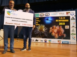Rafael Fernández Esteban y Montse Vega ganan el primer premio del II Open de Fotografía y Vídeo Submarino “Bahía de La Herradura 2019”