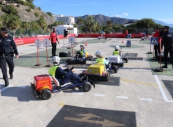 Más de 1100 escolares de Almuñécar y La Herradura han visitado esta semana la Caravana de Educación Vial de Fundación Mapfre