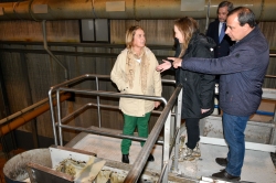 La alcaldesa destaca la labor que realiza la EDAR Motril-Salobreña en  la depuración de aguas residuales