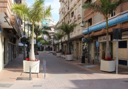 Corte al tráfico calle Emilio Moré 29 de noviembre