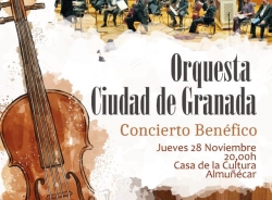 La Orquesta Ciudad de Granada ofrece hoy jueves un concierto en Almuñécar