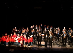 La Banda Municipal de Música de Almuñécar ofreció su popular Concierto de Navidad