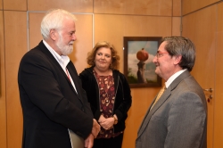 Entrena se reúne con el nuevo director del Festival Internacional de Música y Danza