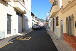 Concluyen las obras de la calle San Marcos, en Motril, donde Mancomunidad ha invertido más de 200.000 euros para renovar las redes de saneamiento y ab