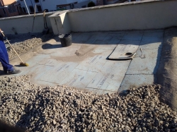 El área de Mantenimiento del Consistorio de Motril acomete obras en los centros escolares para evitar goteras