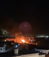 Unos 700 metros cuadrados de cañaveral afectados por un incendio en La Guardia