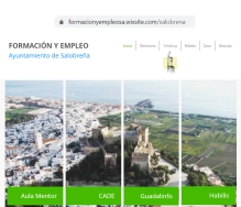 SALOBREÑA PONE EN MARCHA UNA  WEB ESPECÍFICA SOBRE  FORMACIÓN Y EMPLEO RELATIVA AL COVID-19