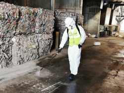 Las plantas de tratamiento de residuos de Diputación, a pleno rendimiento en la crisis sanitaria