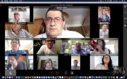La Diputación de Granada analiza la estrategia para reactivar el comercio de proximidad con las asociaciones del sector
