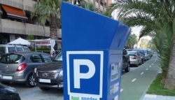 Este lunes entra en vigor de nuevo la zona azul en la zona comercial de Almuñécar y La Herradura