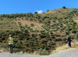 La Tenencia de Alcaldía de La Herradura inicia en el Pago El Cerval una campaña de limpieza de caminos rurales