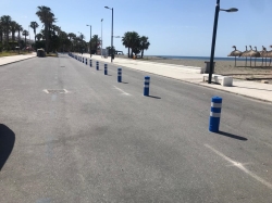 Un carril del paseo marítimo se abrirá al tráfico y el otro se mantendrá para que los peatones circulen manteniendo la distancia de seguridad