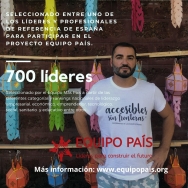 El investigador, activista y emprendedor social con discapacidad Antonio Tejada de La Ciudad Accesible es seleccionado para el proyecto ‘Equipo País.