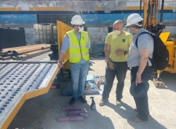El Ayuntamiento de Almuñécar realiza un estudio geotécnico de la parcela y muros de contención perimetral del mercado municipal