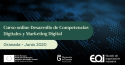 La Diputación y la EOI ofrecen un curso online sobre competencias digitales y marketing para pymes granadinas
