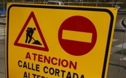 Corte circulación carretera de Almería