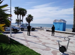 Almuñécar organiza hoy un dispositivo policial para controlar los accesos y vigilancia en las playas para la Noche de San Juan