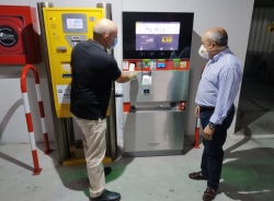 Almuñécar mejora los aparcamientos de San Cristóbal y Velilla dotándolos de nuevos cajeros para el pago con tarjeta de crédito