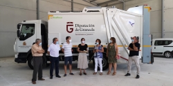 El Valle de Lecrín pone en servicio un vehículo de gran capacidad para la recogida de residuos financiado por Diputación