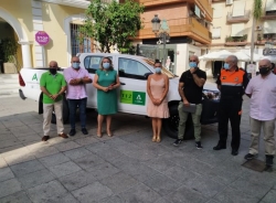 Almuñécar presenta nuevo vehículo para el servicio de playas