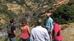 Diputación ofrece apoyo y asistencia técnica para recuperar las zonas afectadas por el incendio de Bubión