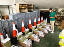 El Ayuntamiento de Almuñécar entrega a los colegios públicos material de prevención y contra el Covid 19 por valor de unos 7.000 euros