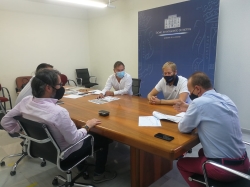 Ayuntamiento y Costas se reúnen para avanzar en la tramitación del proyecto de protección de Playa Granada