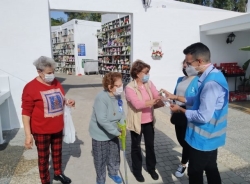 Almuñécar destaca y agradece el buen comportamiento de los vecinos en los cementerios sexitanos